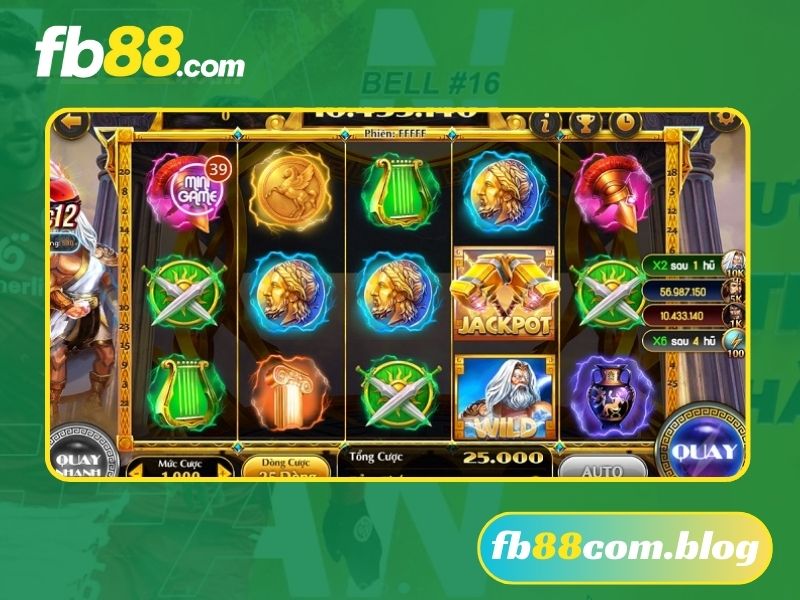 PG Slots tại FB88: Thế giới Slot bùng nổ